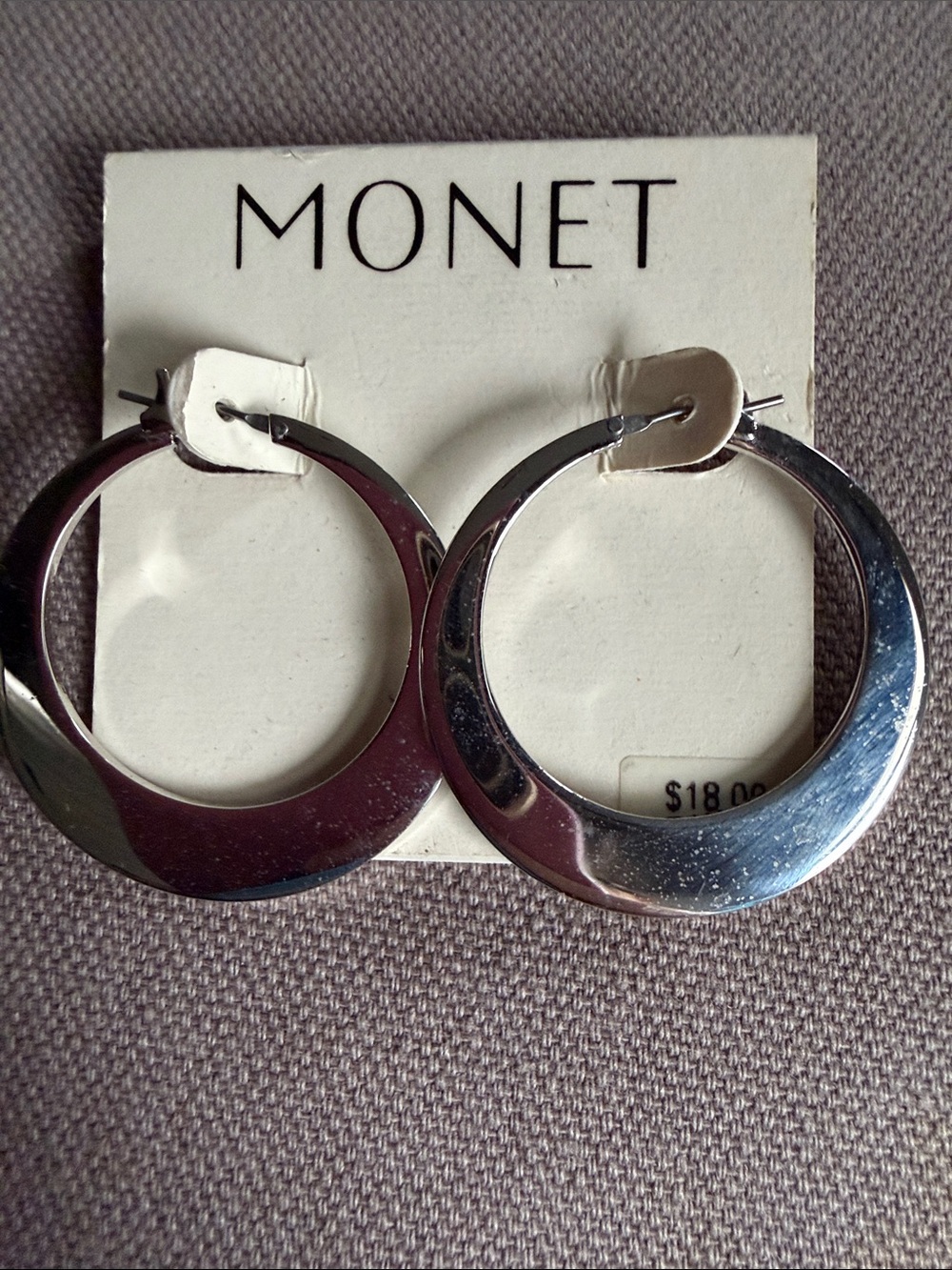 Monet Crescent Hoop Earrings